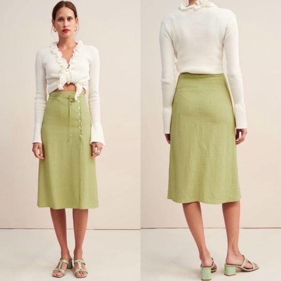 Rouje Midi Skirt 38 - Picture 3 of 13